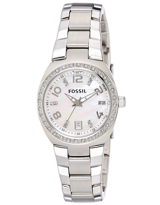 Fossil Dress Analog Silver Dial Women's Watch - AM4141