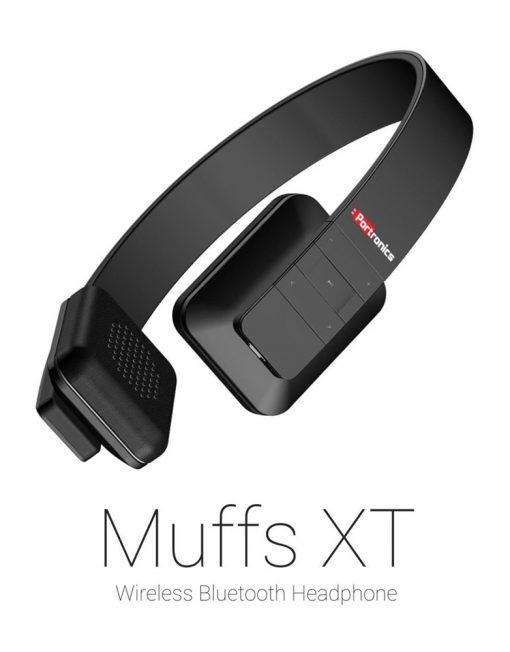 Portronics Muffs XT Wireless Bluetooth Headphone ( Black)